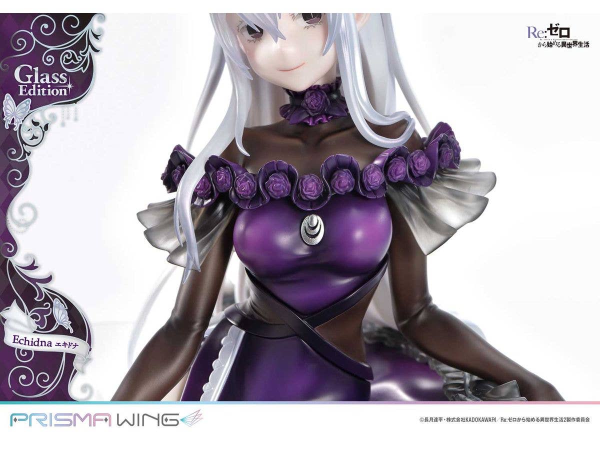 Prime 1 Studio PRISMA WING Re:ZERO -Starting Life in Another World- Echidna Glass Edition 1/7 Scale Pre-Painted Figure | 4580708049526
