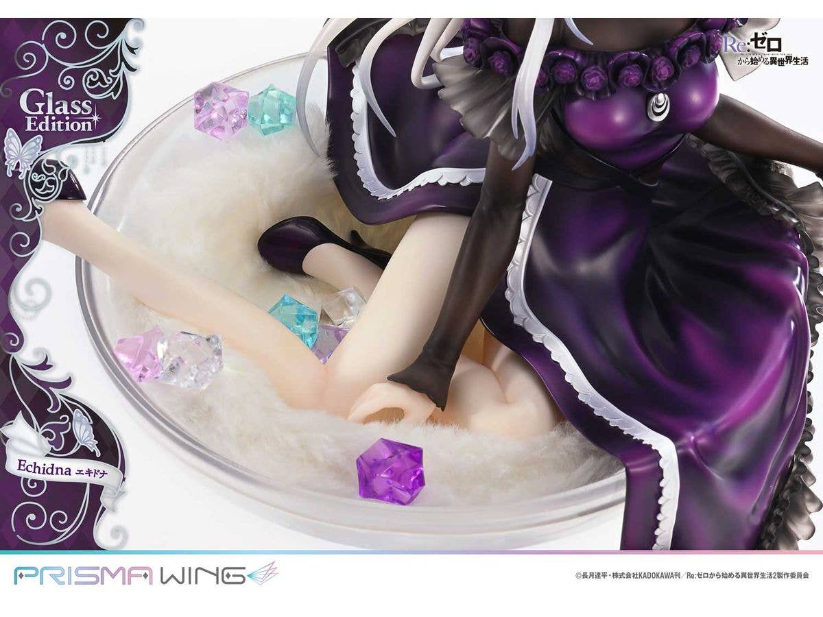 Prime 1 Studio PRISMA WING Re:ZERO -Starting Life in Another World- Echidna Glass Edition 1/7 Scale Pre-Painted Figure | 4580708049526