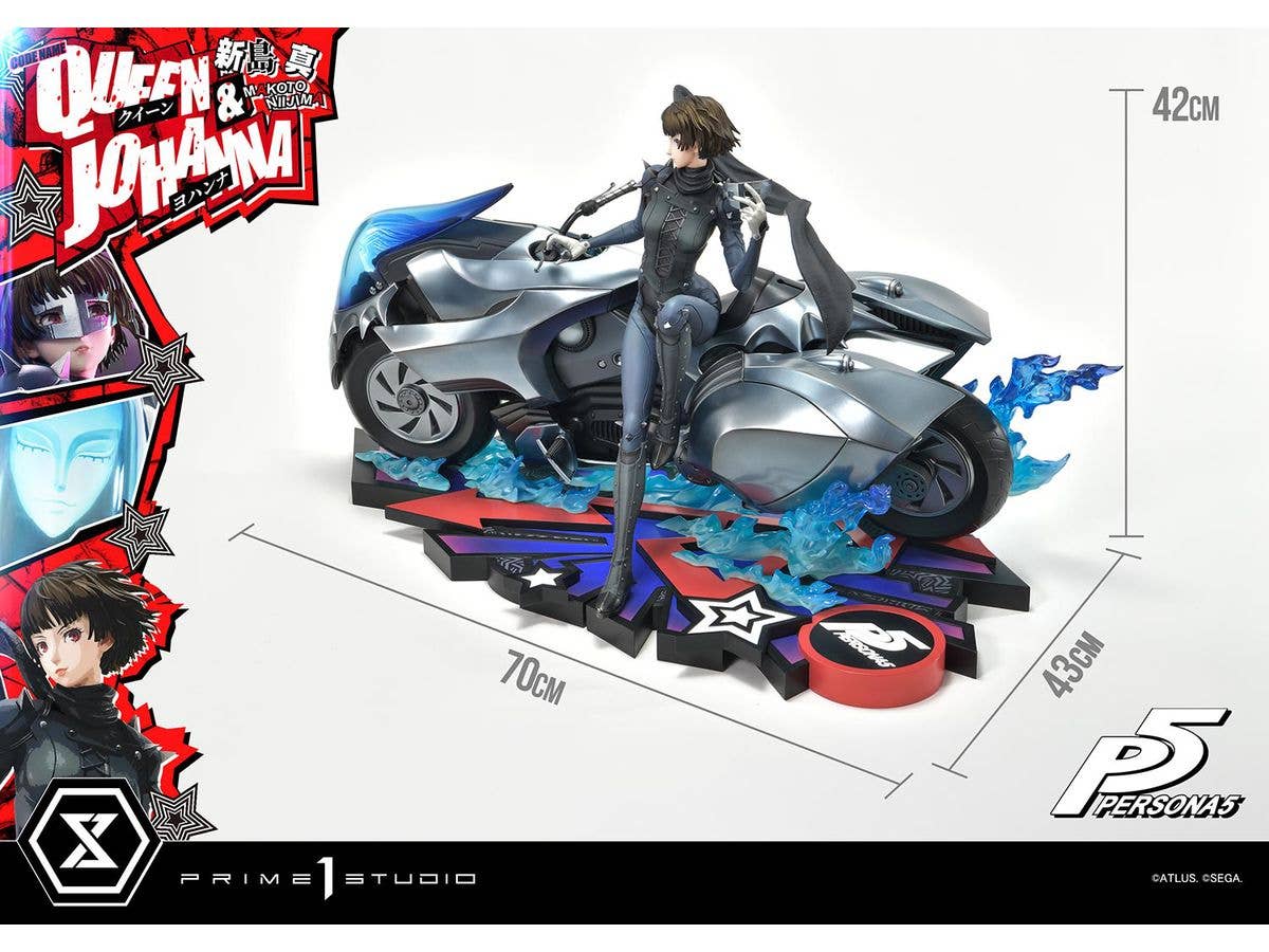 Prime 1 Studio Premium Masterline Persona 5 Makoto Niijima "Queen" & Johanna | 4582647120328