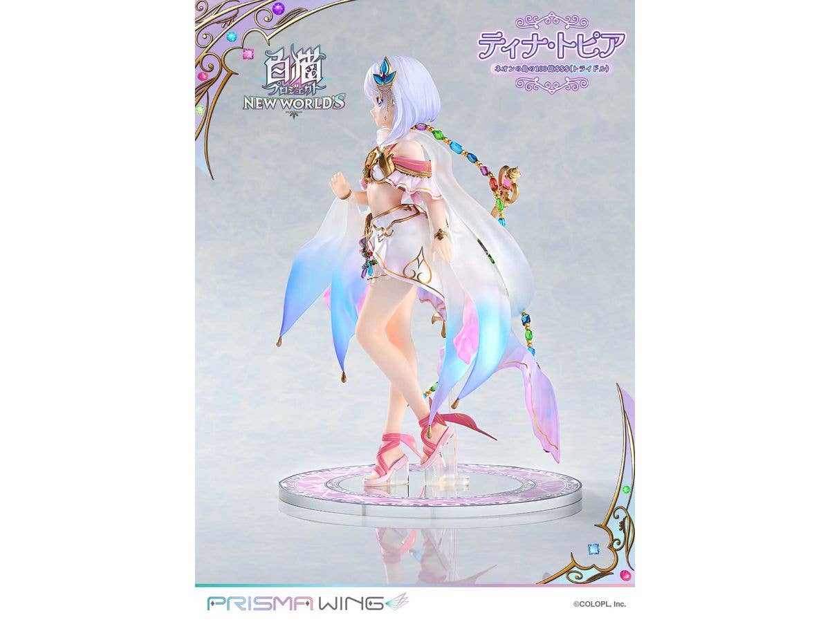 Prime 1 Studio PRISMA WING Shironeko Project Tina Topia The 10 Billion Tridollars of Neon Island 1/7 Scale Pre-Painted Figure | 4582647120335