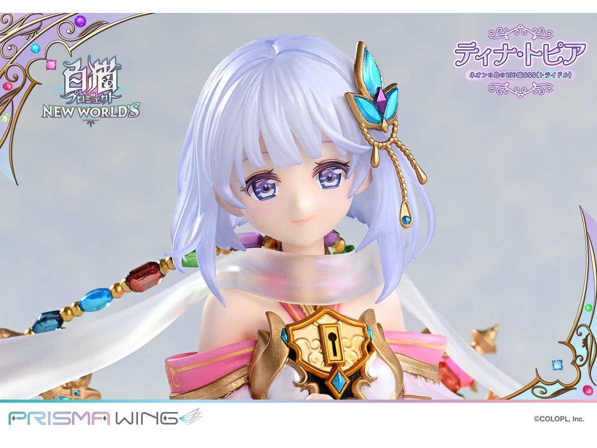 Prime 1 Studio PRISMA WING Shironeko Project Tina Topia The 10 Billion Tridollars of Neon Island 1/7 Scale Pre-Painted Figure | 4582647120335