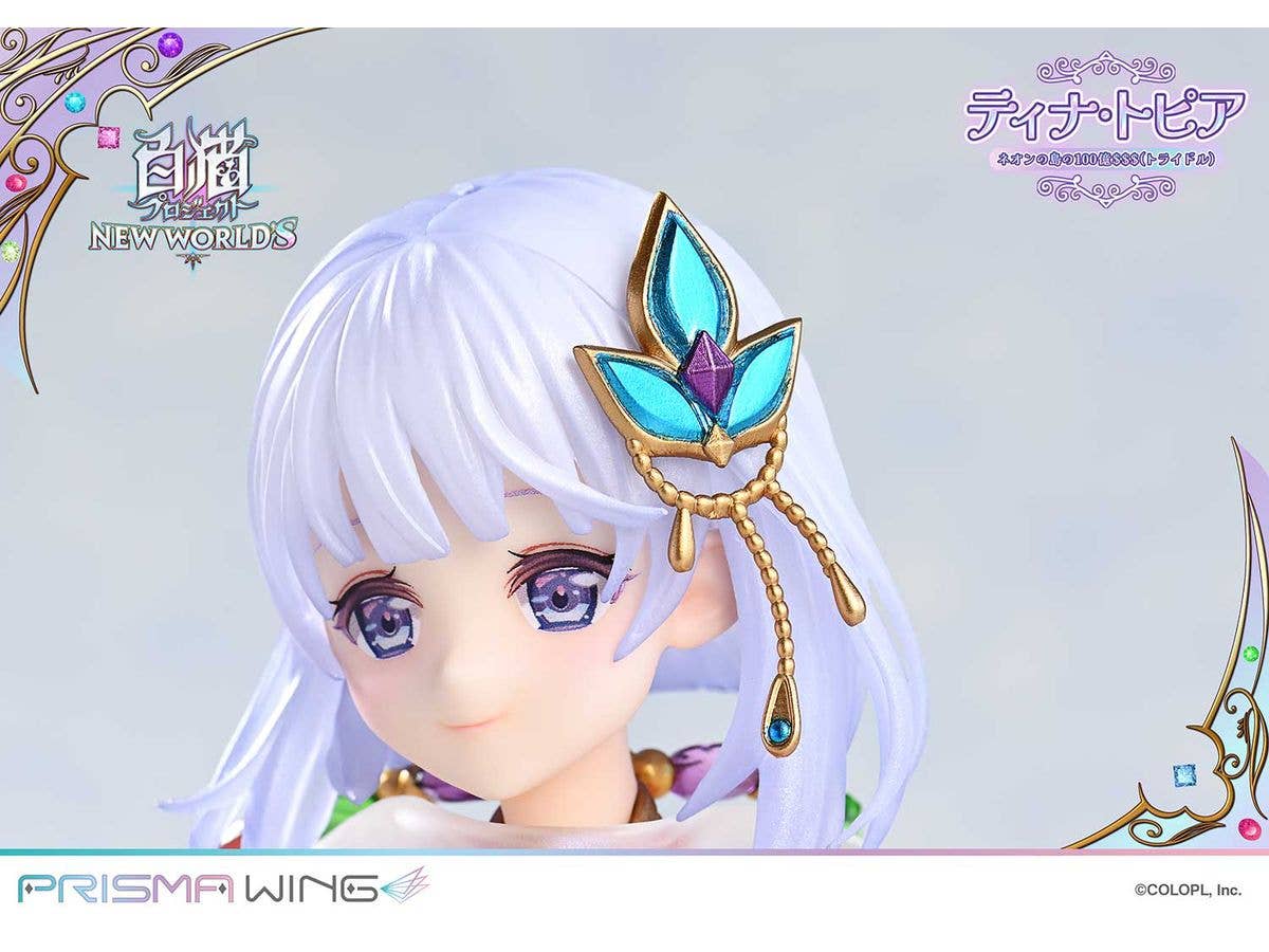 Prime 1 Studio PRISMA WING Shironeko Project Tina Topia The 10 Billion Tridollars of Neon Island 1/7 Scale Pre-Painted Figure | 4582647120335