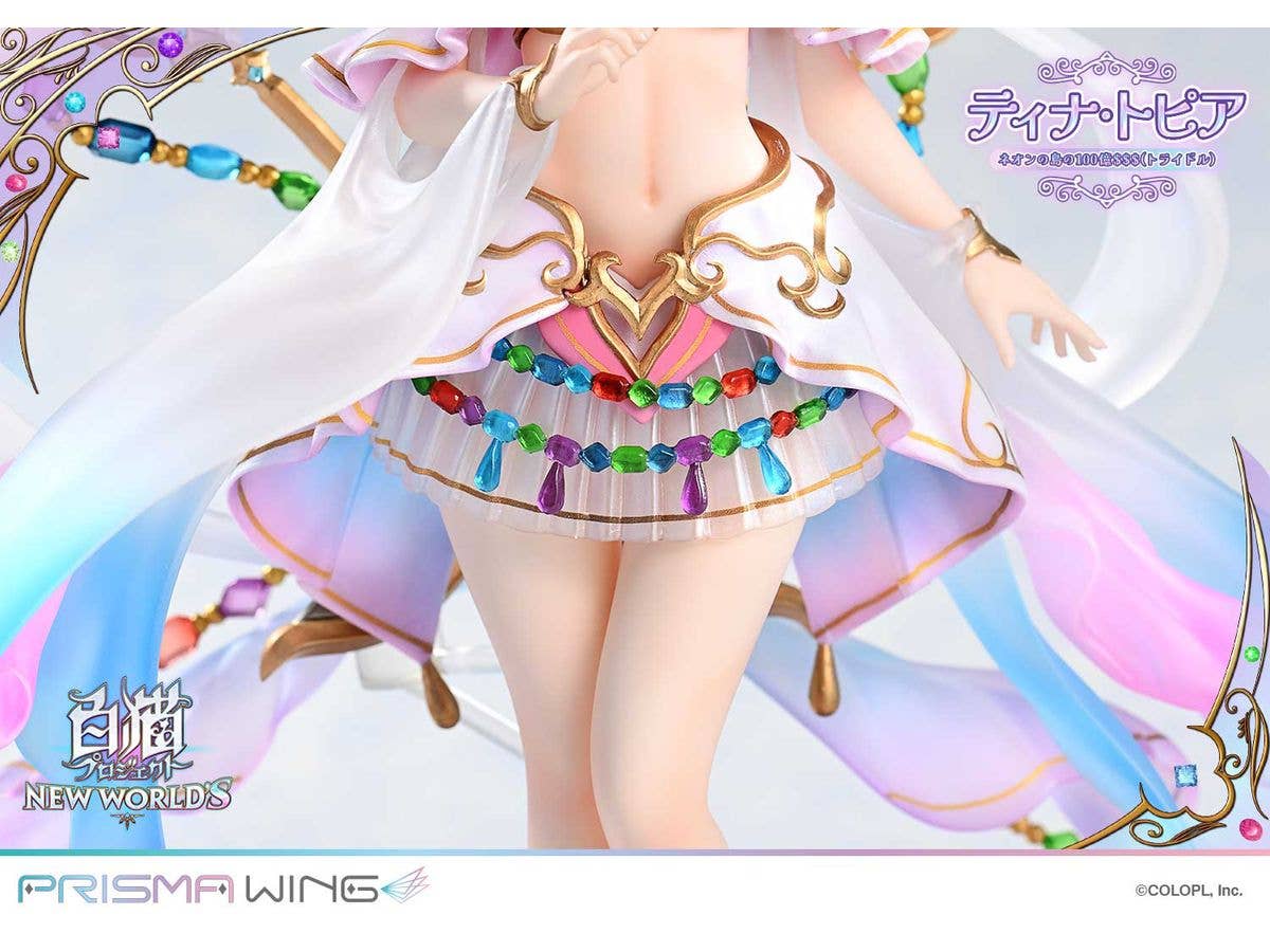 Prime 1 Studio PRISMA WING Shironeko Project Tina Topia The 10 Billion Tridollars of Neon Island 1/7 Scale Pre-Painted Figure | 4582647120335