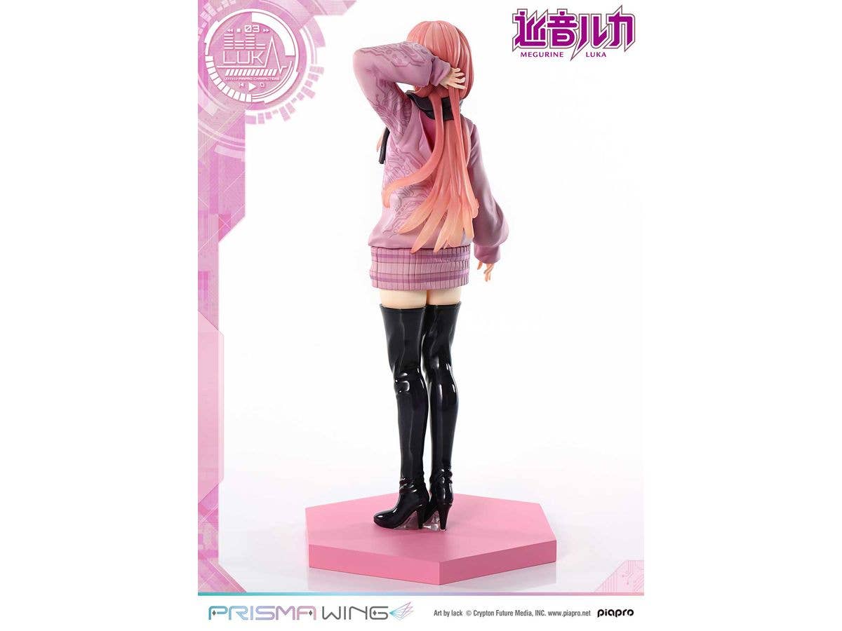 Prime 1 Studio PRISMA WING Piapro Characters Megurine Luka "Art by lack" 1/7 Scale Pre-Painted Figure | 4582647120434