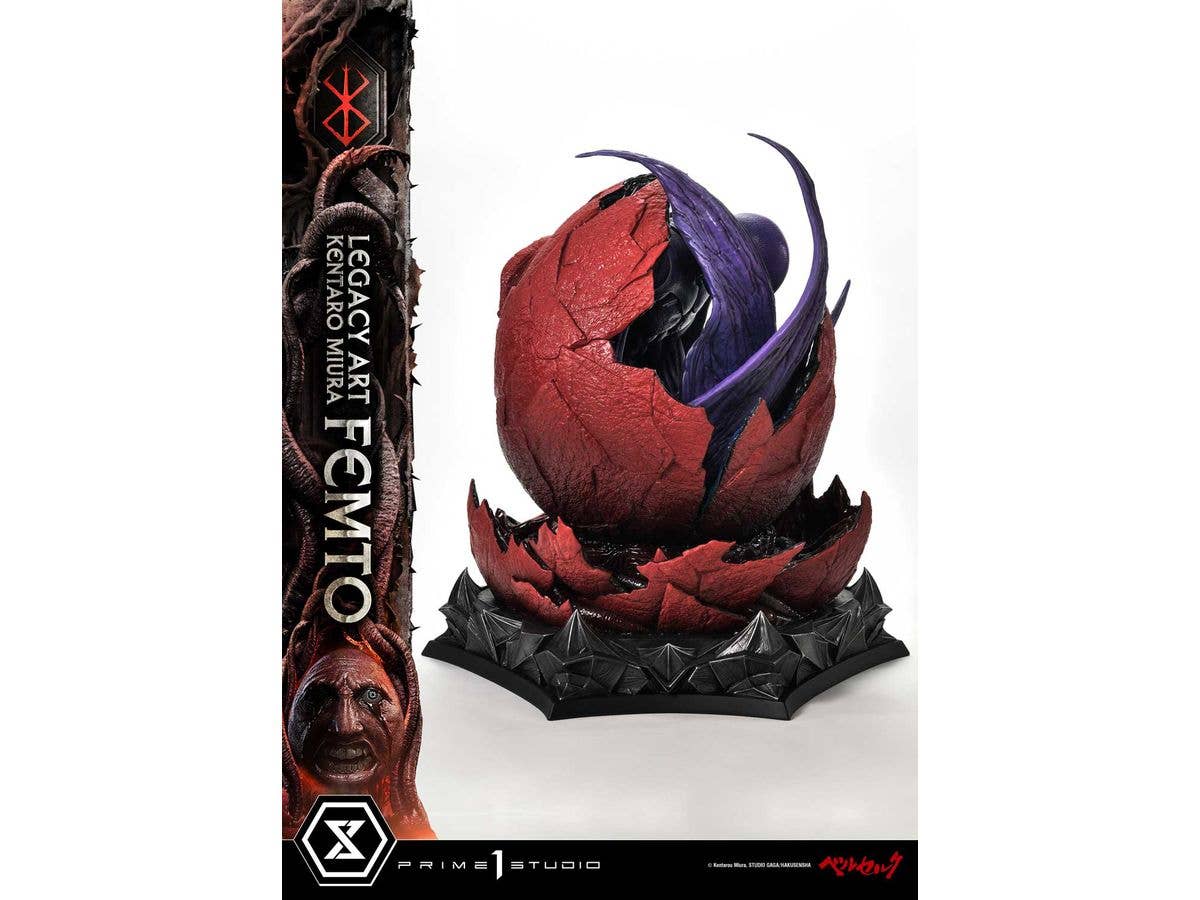 Prime 1 Studio Legacy Art "Kentaro Miura" Berserk Femto | 4582647120472