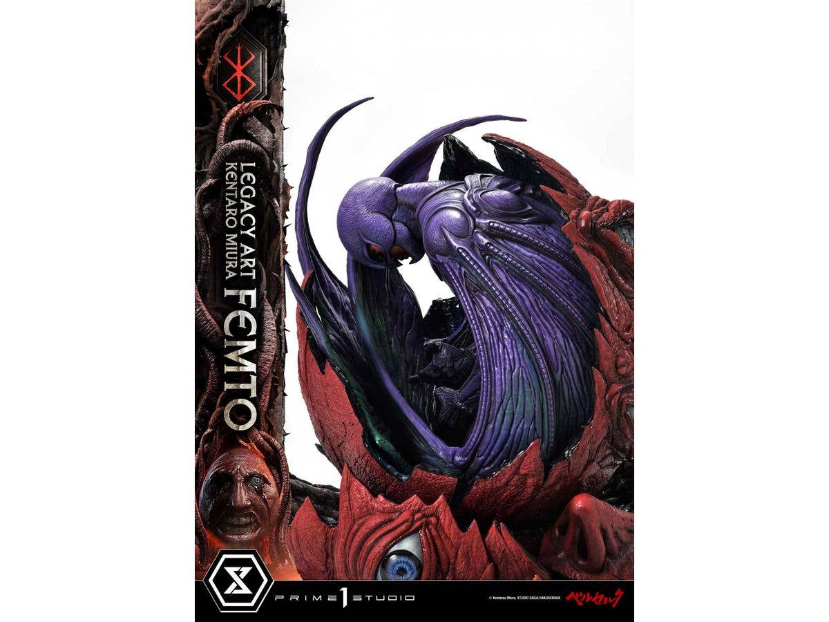 Prime 1 Studio Legacy Art "Kentaro Miura" Berserk Femto | 4582647120472