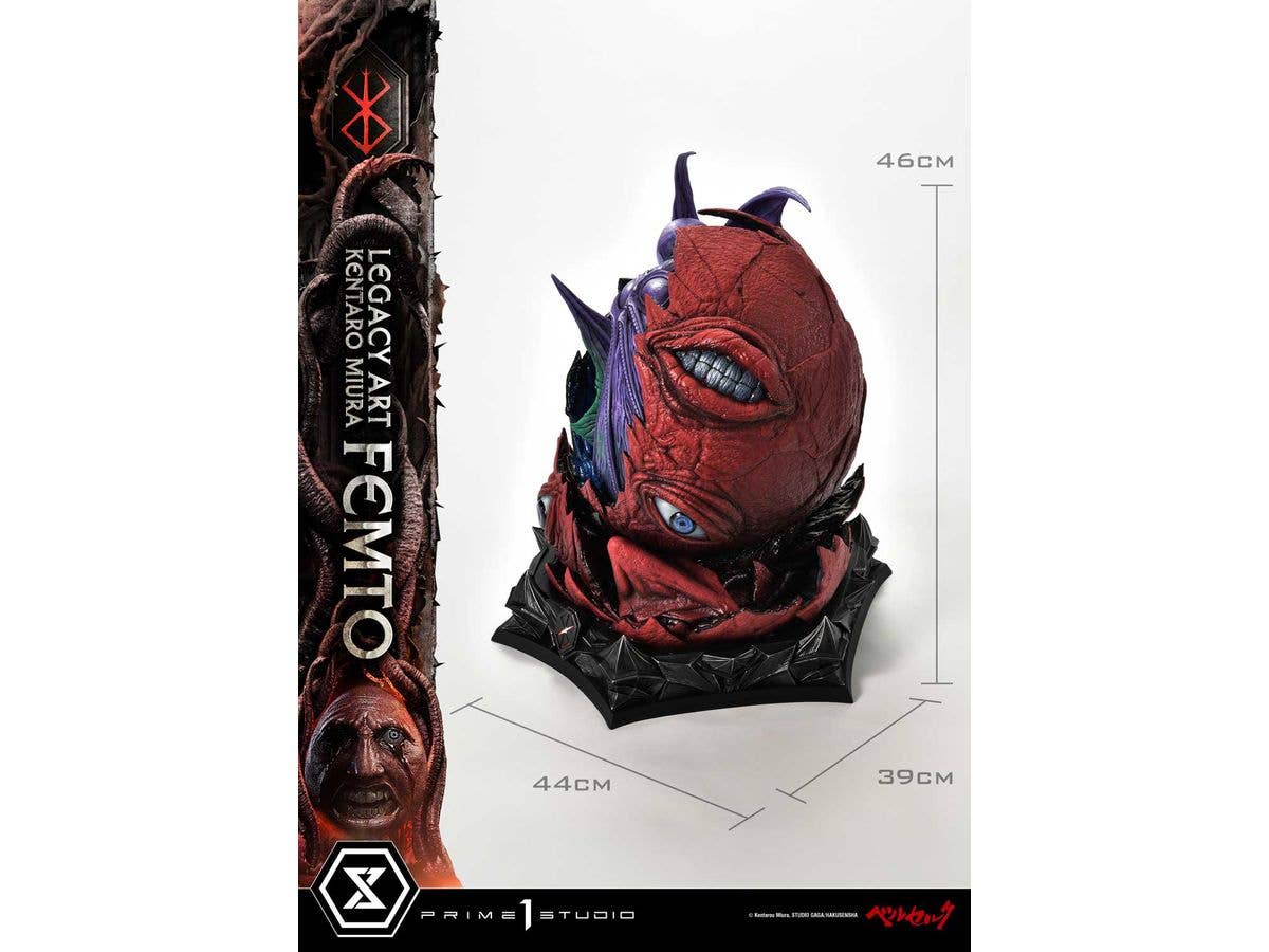 Prime 1 Studio Legacy Art "Kentaro Miura" Berserk Femto | 4582647120472