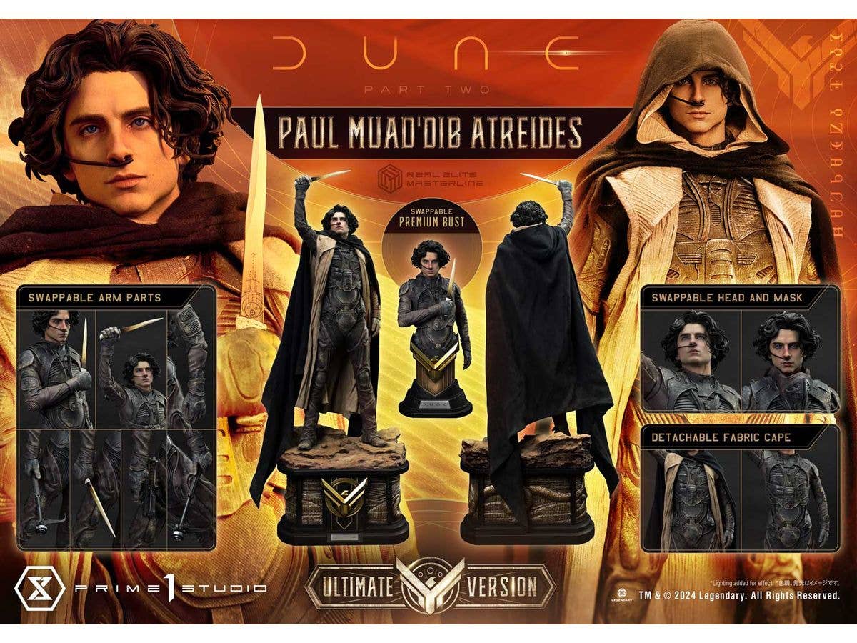 Prime 1 Studio Real Elite Masterline Dune: Part Two (Film) Paul Atreides Ultimate Version | 4582647120588