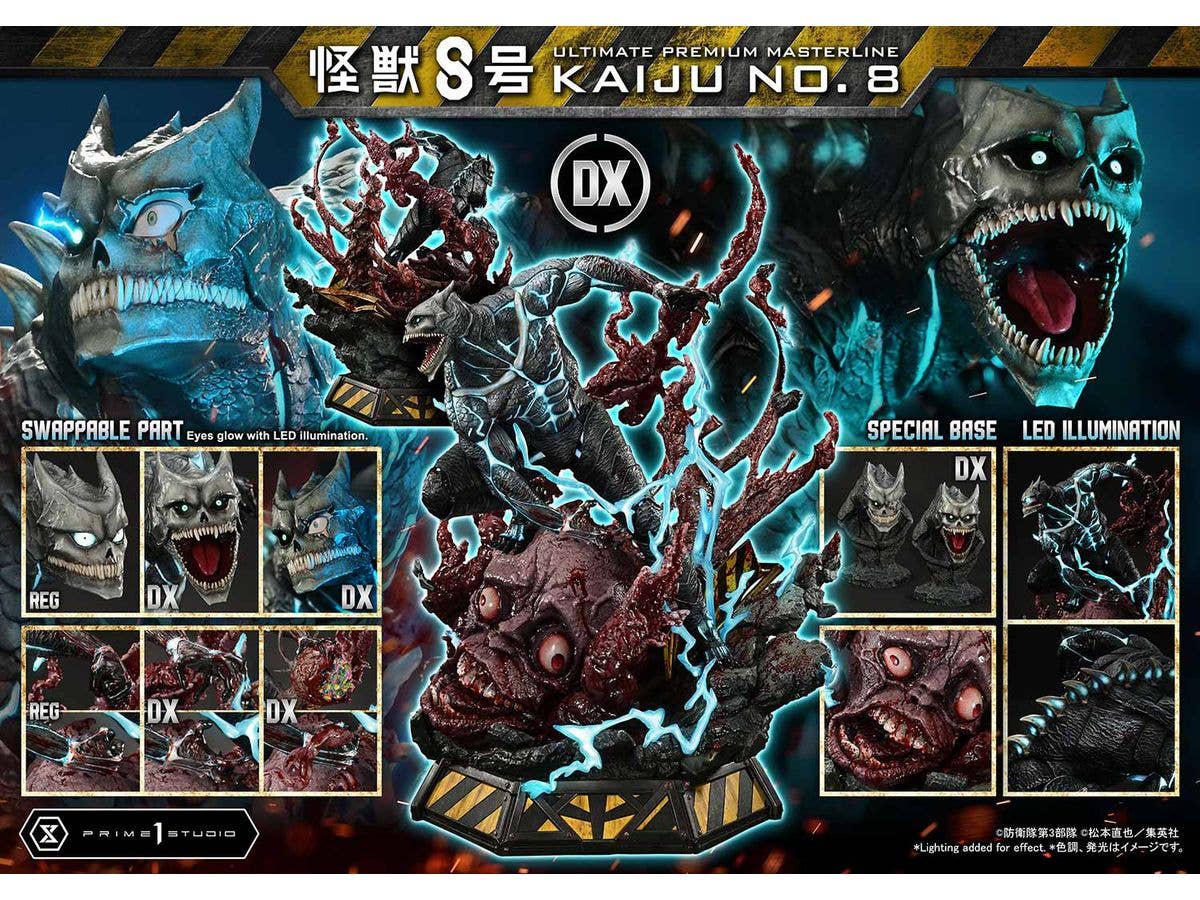 Prime 1 Studio Ultimate Premium Masterline Kaiju No.8 Kaiju No.8 DX Version | 4582647120670