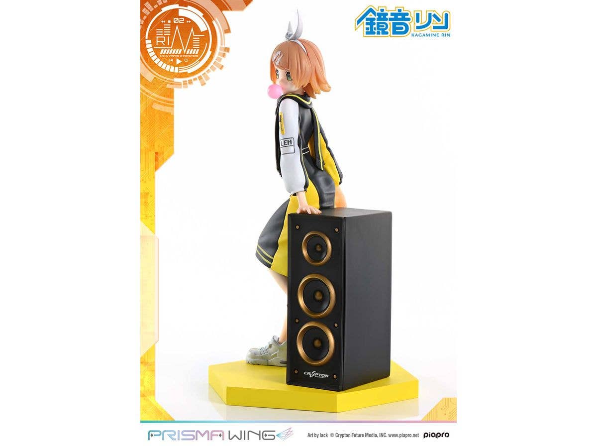 Prime 1 Studio PRISMA WING Piapro Characters Kagamine Rin "Art by lack" 1/7 Scale Pre-Painted Figure | 4582647120755