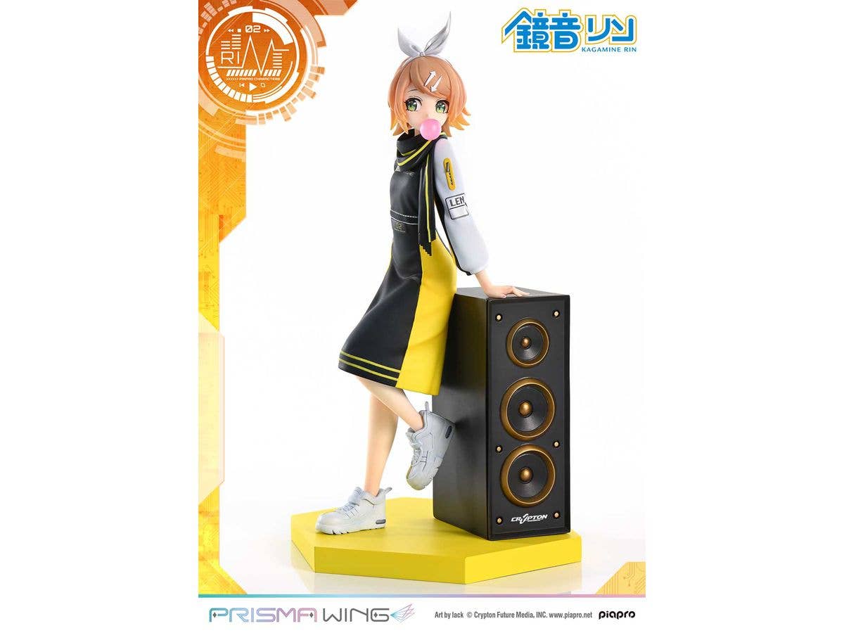 Prime 1 Studio PRISMA WING Piapro Characters Kagamine Rin "Art by lack" 1/7 Scale Pre-Painted Figure | 4582647120755