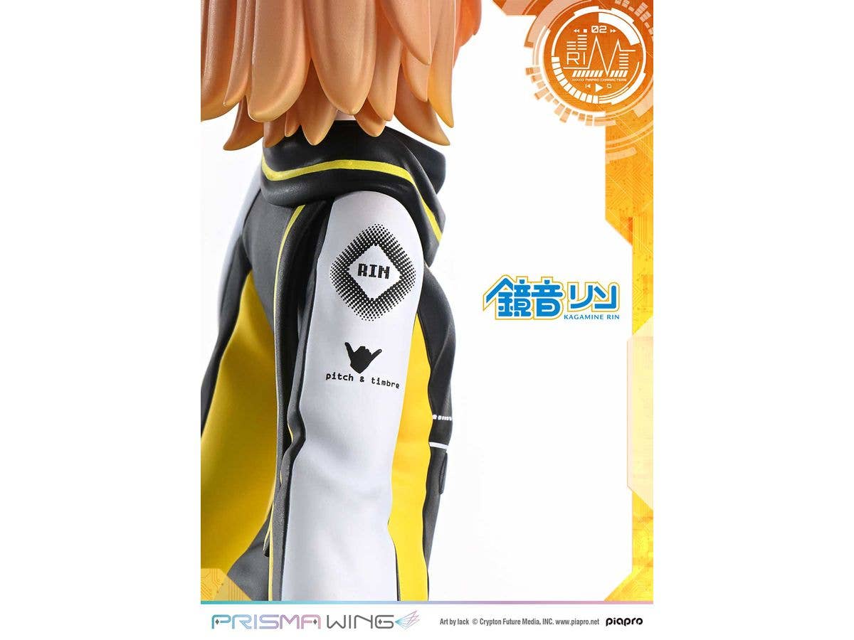Prime 1 Studio PRISMA WING Piapro Characters Kagamine Rin "Art by lack" 1/7 Scale Pre-Painted Figure | 4582647120755