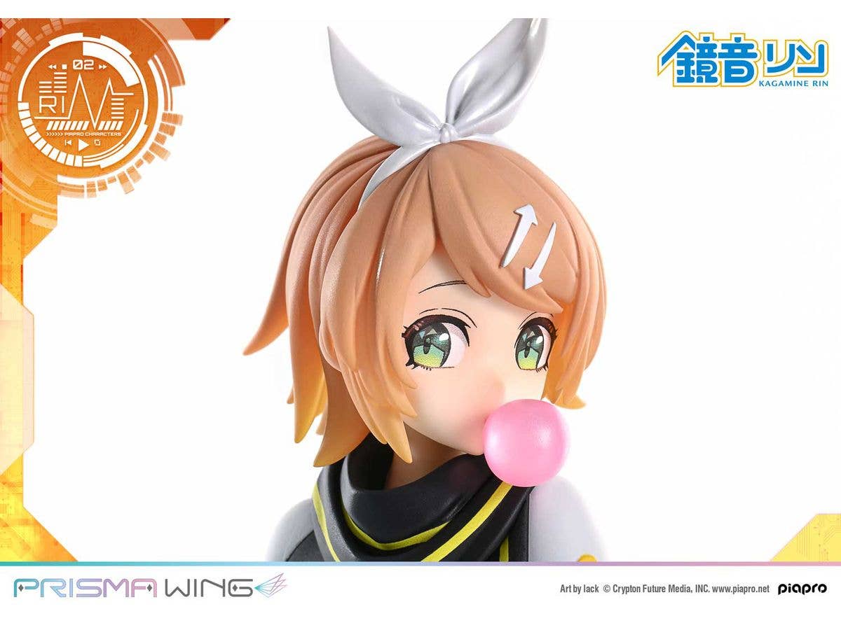 Prime 1 Studio PRISMA WING Piapro Characters Kagamine Rin "Art by lack" 1/7 Scale Pre-Painted Figure | 4582647120755