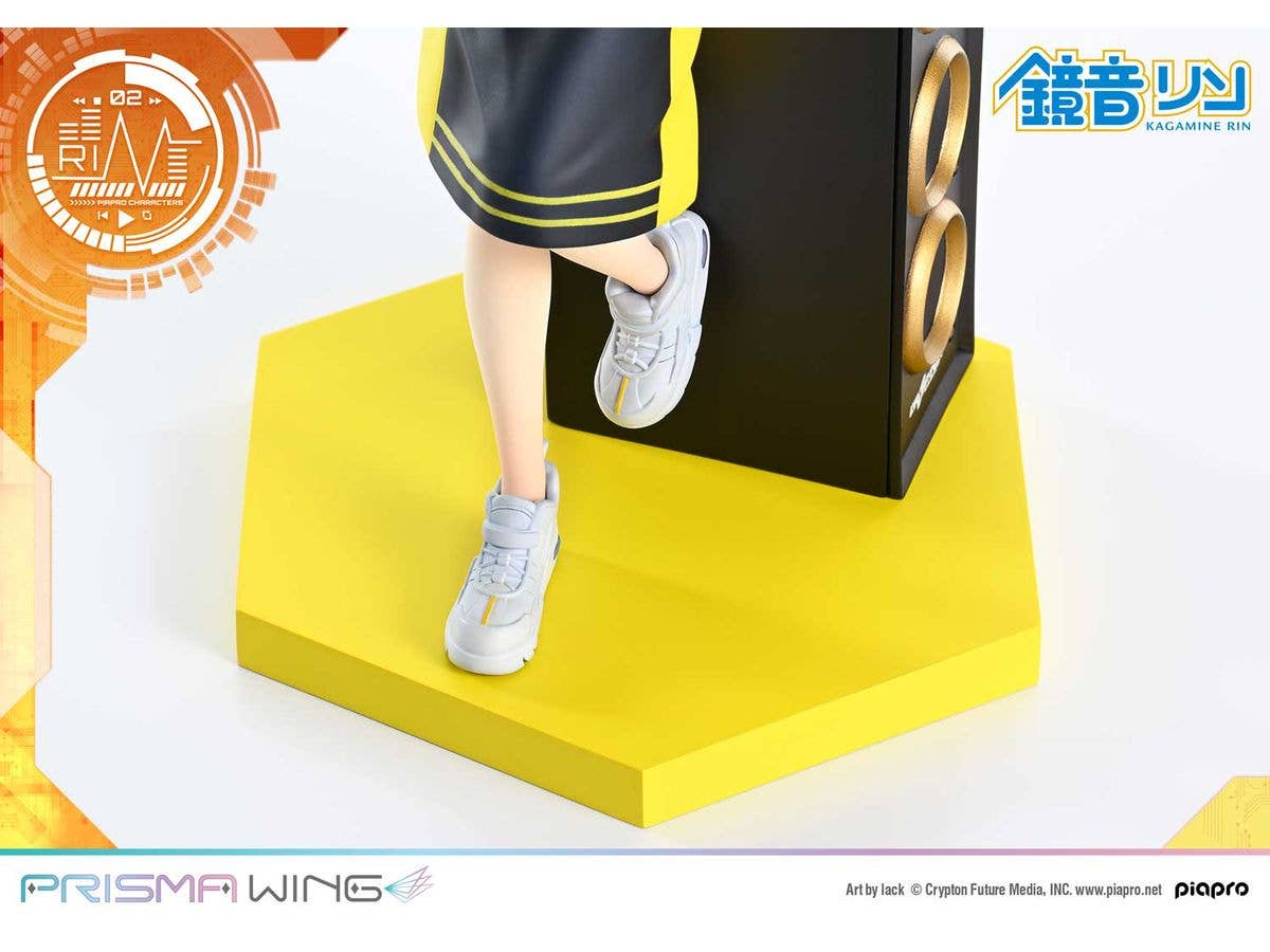 Prime 1 Studio PRISMA WING Piapro Characters Kagamine Rin "Art by lack" 1/7 Scale Pre-Painted Figure | 4582647120755