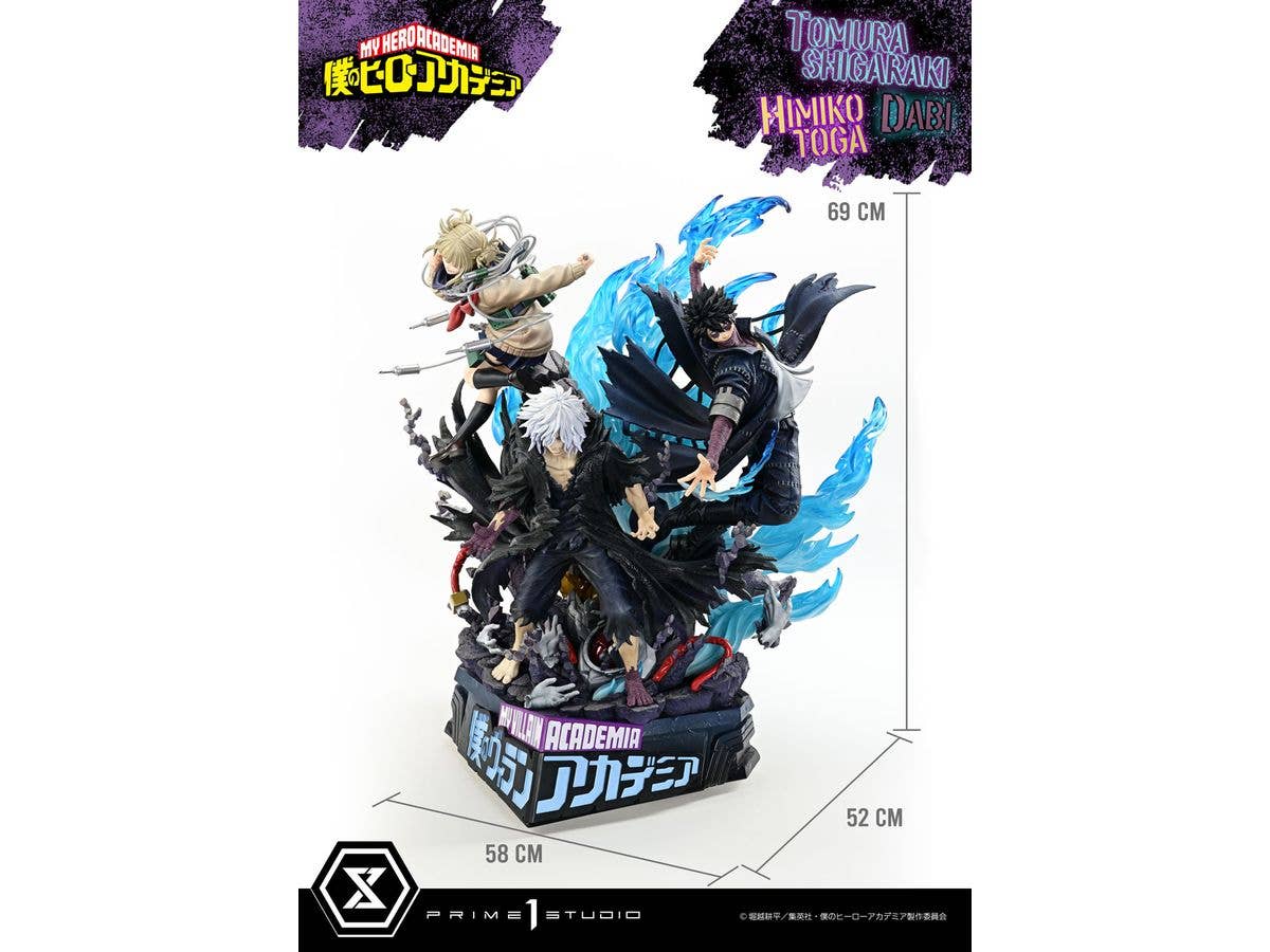 Prime 1 Studio Ultimate Premium Masterline My Hero Academia Tomura Tomura Shigaraki, Dabi, Himiko Toga | 4582647121073