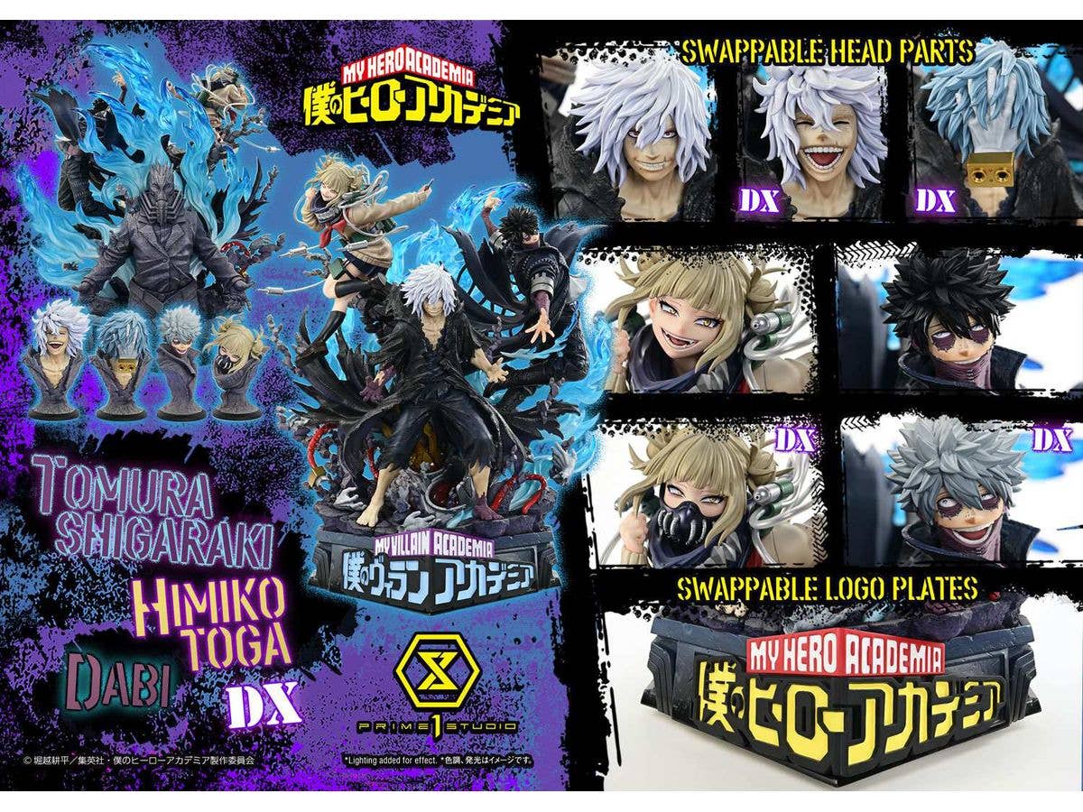 Prime 1 Studio Ultimate Premium Masterline My Hero Academia Tomura Shigaraki, Dabi, Himiko Toga Deluxe Version | 4582647121080