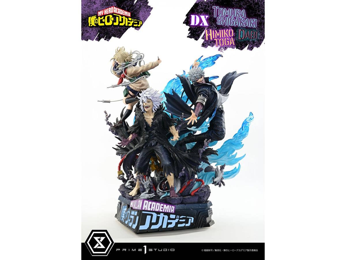 Prime 1 Studio Ultimate Premium Masterline My Hero Academia Tomura Shigaraki, Dabi, Himiko Toga Deluxe Version | 4582647121080