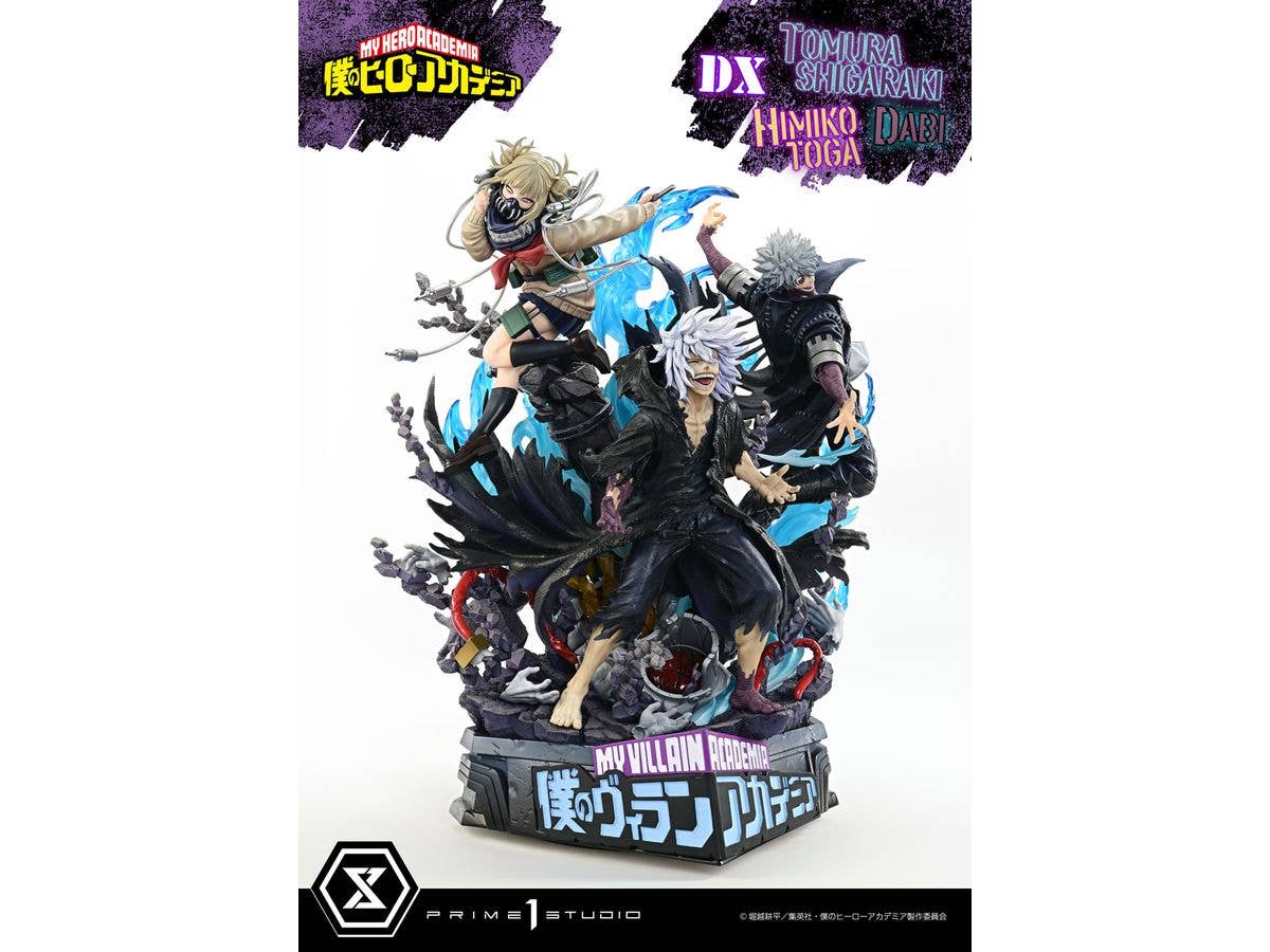 Prime 1 Studio Ultimate Premium Masterline My Hero Academia Tomura Shigaraki, Dabi, Himiko Toga Deluxe Version | 4582647121080