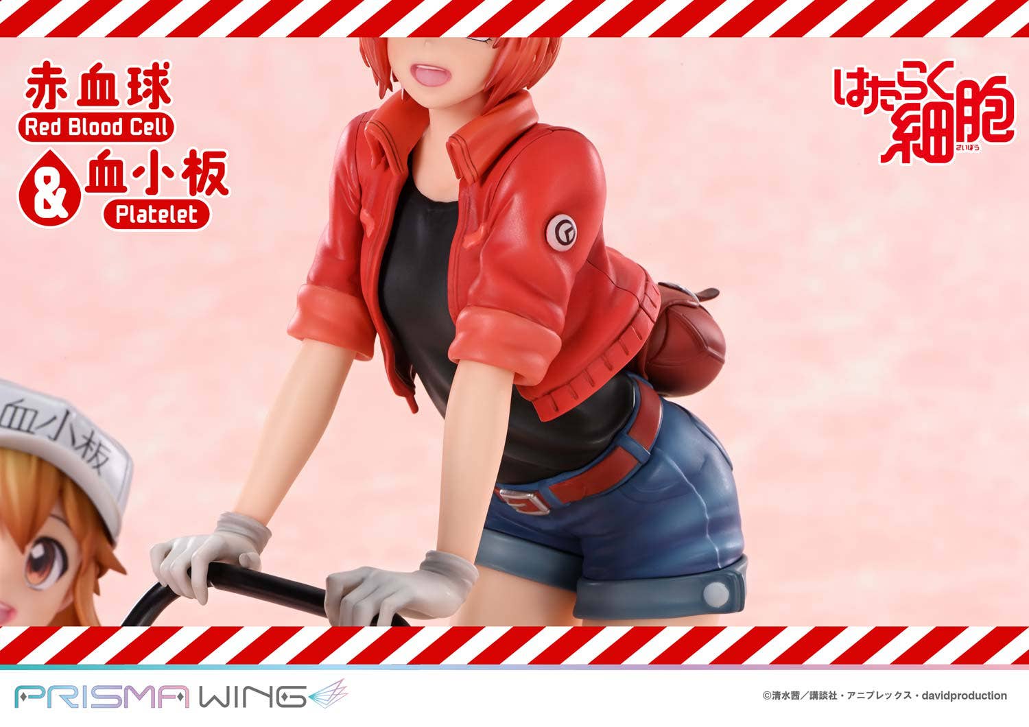 PRISMA WING Cells at Work Red Blood Cell & Platelet Non Scale Pre-Painted Figure | 4582647121172