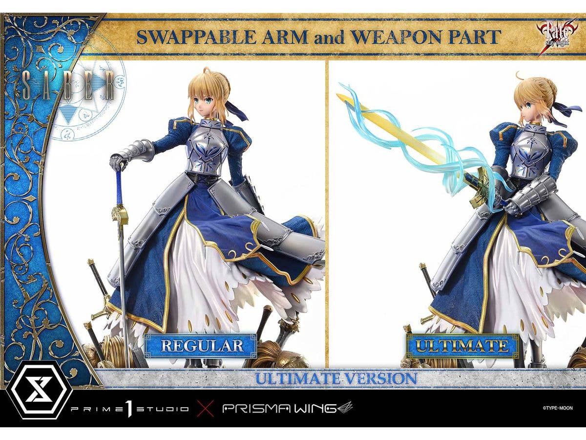 Prime 1 Studio Ultimate Premium Masterline Fate/stay night Saber Ultimate Version | 4582647121202