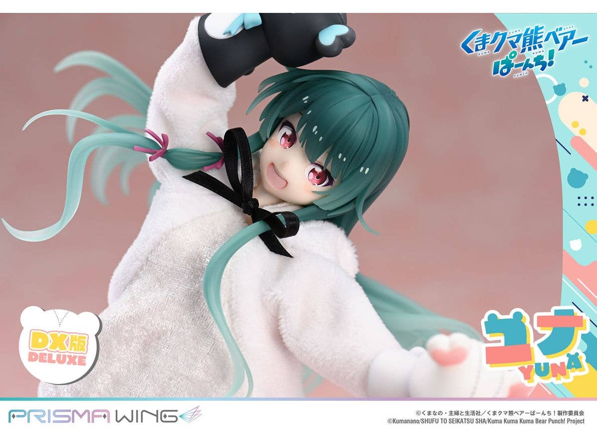 Prime 1 Studio PRISMA WING Kuma Kuma Kuma Bear Punch! Yuna Deluxe Version 1/7 Scale Pre-Painted Figure | 4582647121295