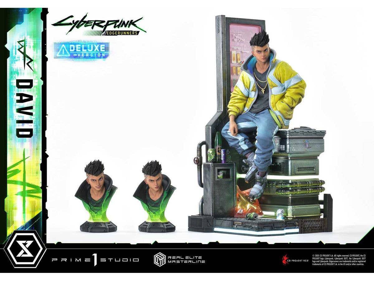 Prime 1 Studio Real Elite Masterline Cyberpunk: Edgerunners David Deluxe Version | 4582647121547
