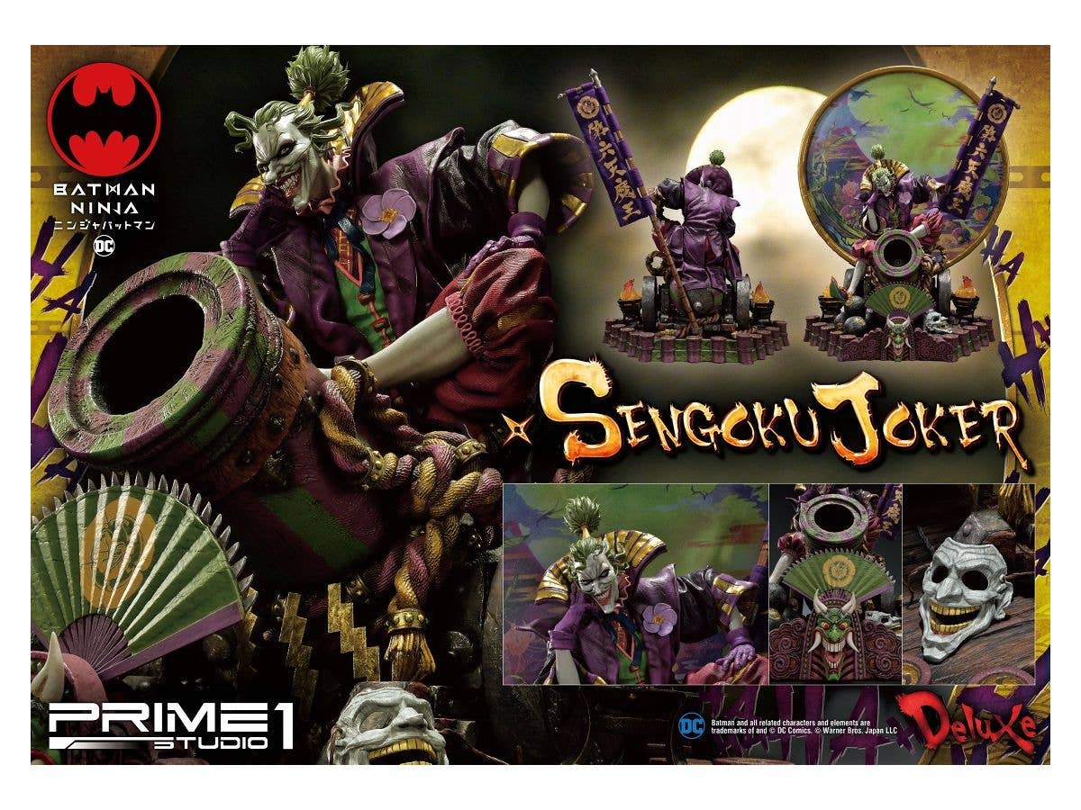 Prime 1 Studio Premium Masterline Batman Ninja Sengoku Joker Deluxe Version | 4562471901621