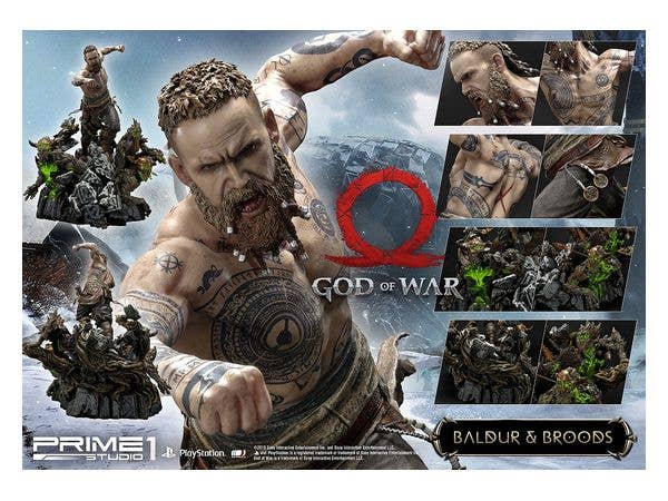 Prime 1 Studio Ultimate Premium Masterline God Of War Baldur & Broods | 4562471902468