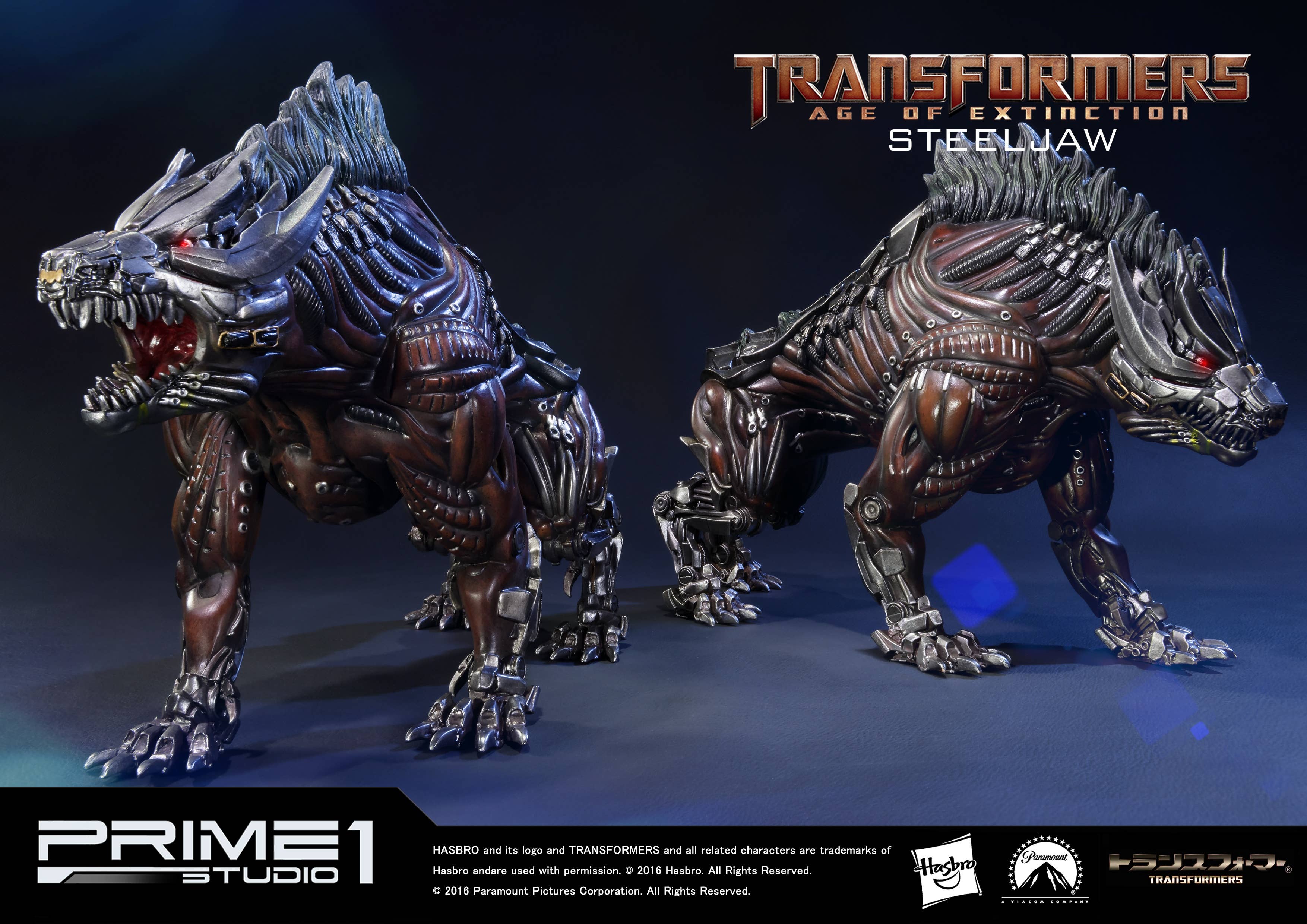 Prime 1 Studio Museum Masterline Transformers: Age of Extinction (Film) Steeljaw | 4562471903595