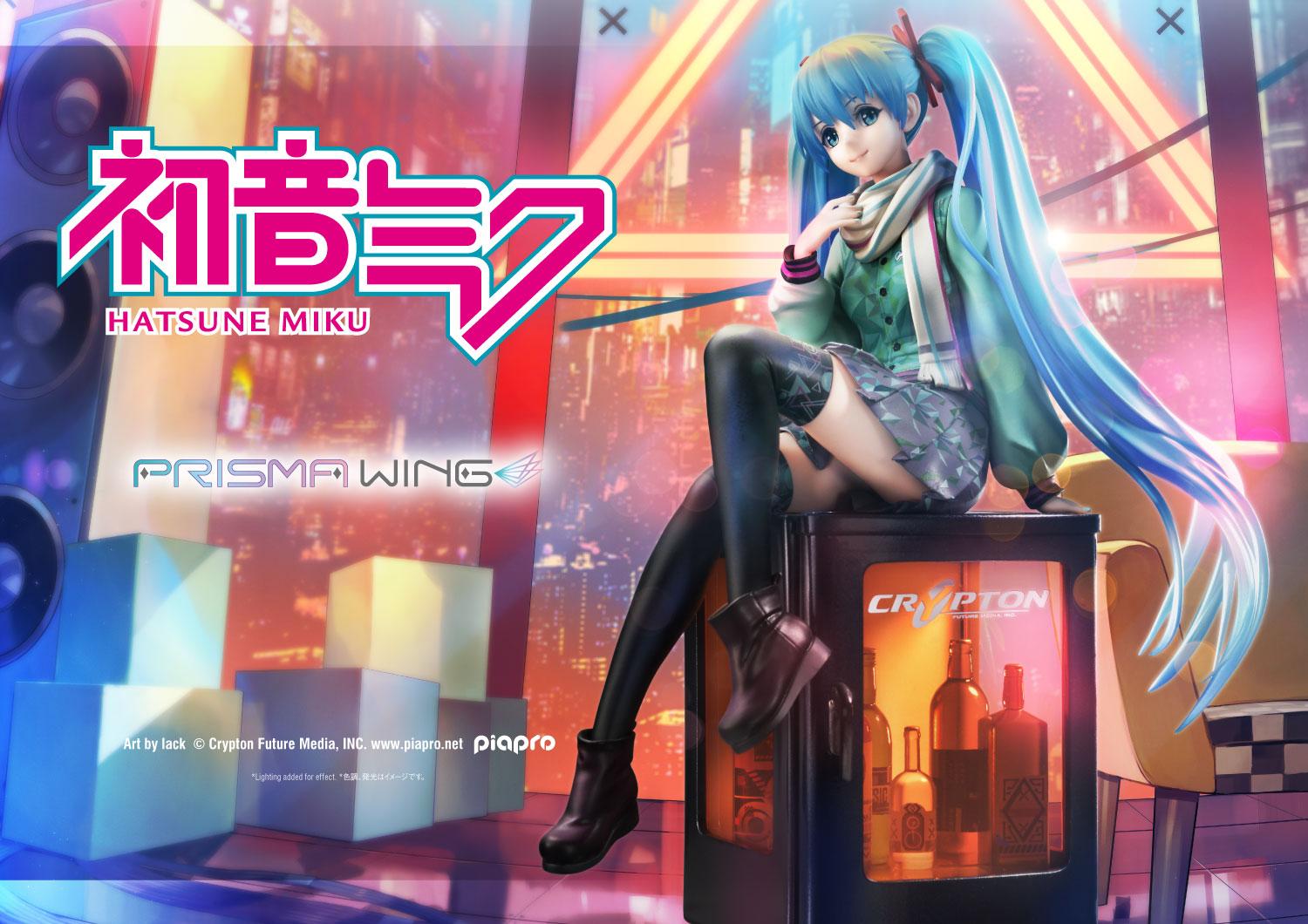 PRISMA WING Hatsune Miku "Art by lack" 1/7 Scale Pre-Painted Figure