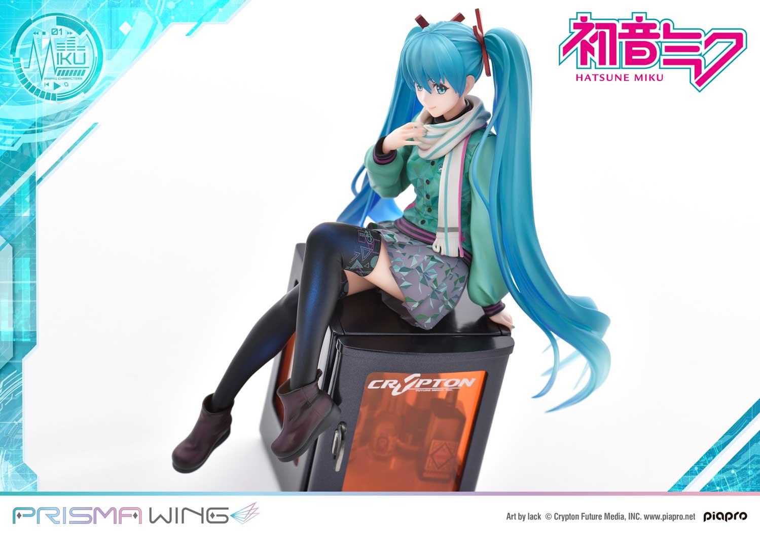 PRISMA WING Hatsune Miku "Art by lack" 1/7 Scale Pre-Painted Figure