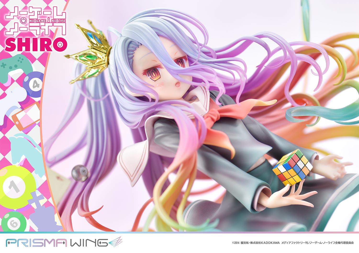 PRISMA WING NO GAME NO LIFE Shiro 1/7 Scale Pre-Painted Figure