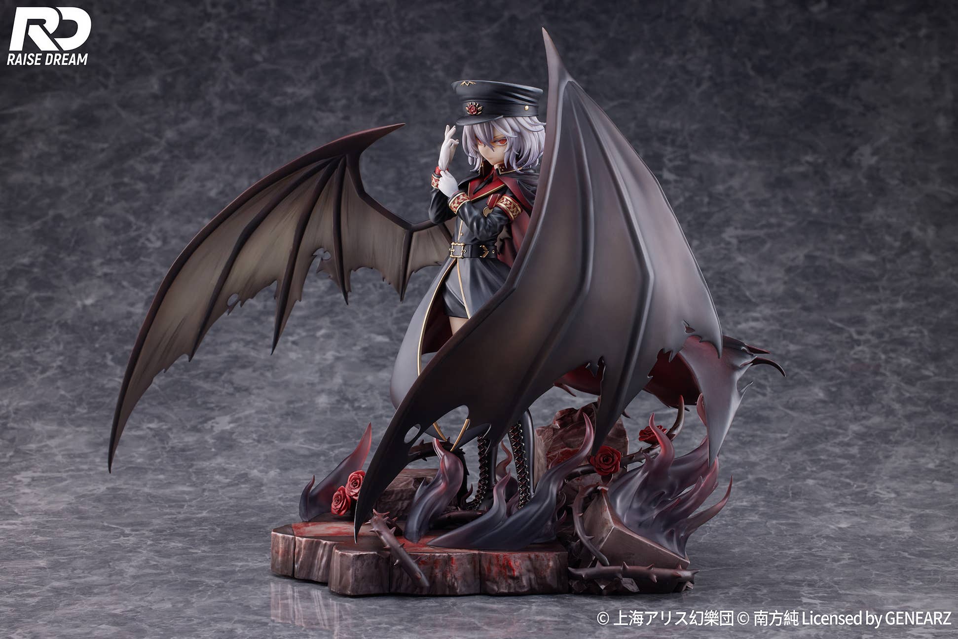 TOUHOU PROJECT REMILIA SCARLET MILITARY UNIFORM 1/6 PVC FIG | 6973547900079