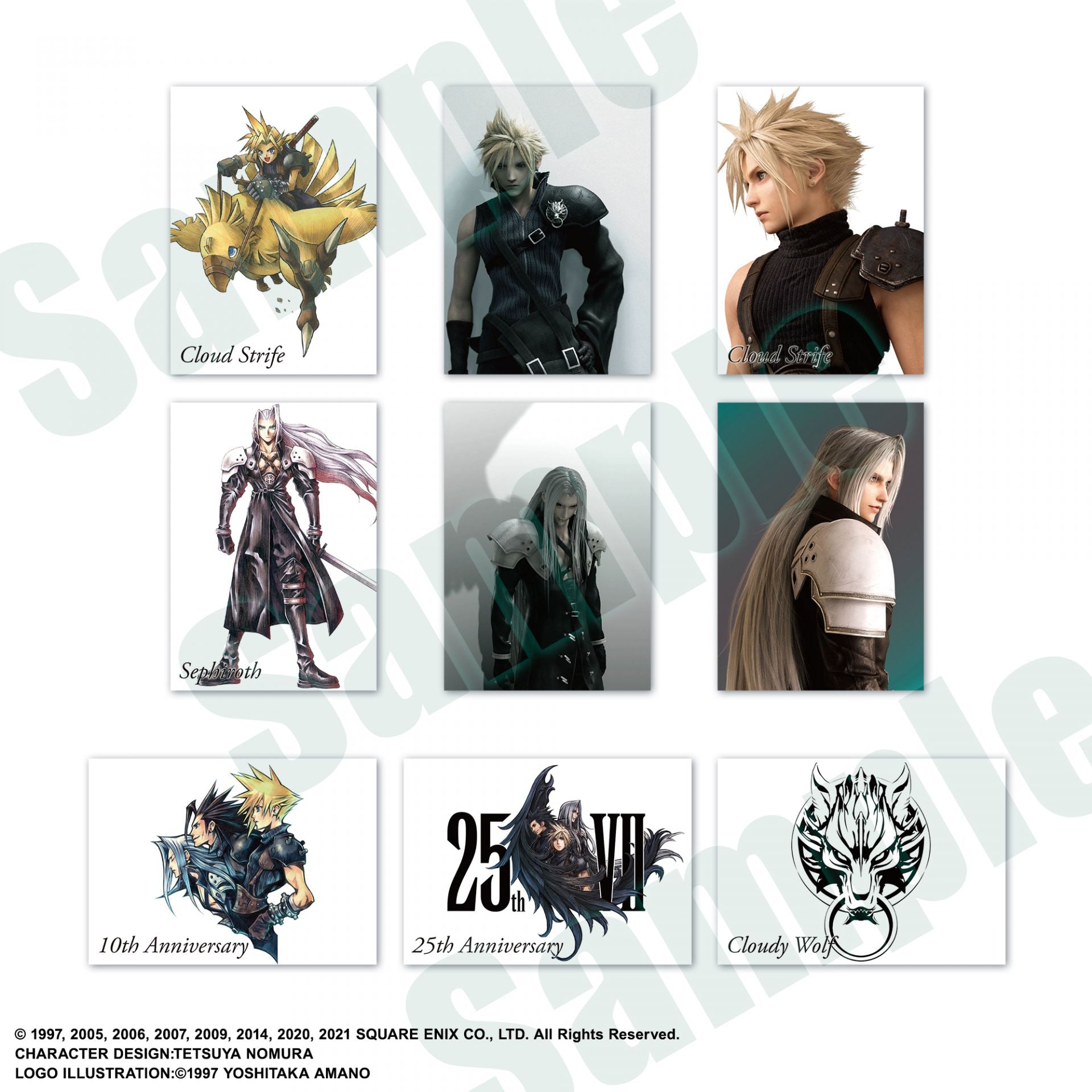Final Fantasy TCG: Final Fantasy VII Anniversary Art Museum Digital Card Plus Display | 662248843896
