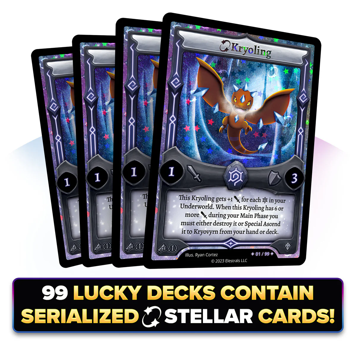 Elestrals: Frostfall- Starter Deck- Kryoscorch | 850045412302