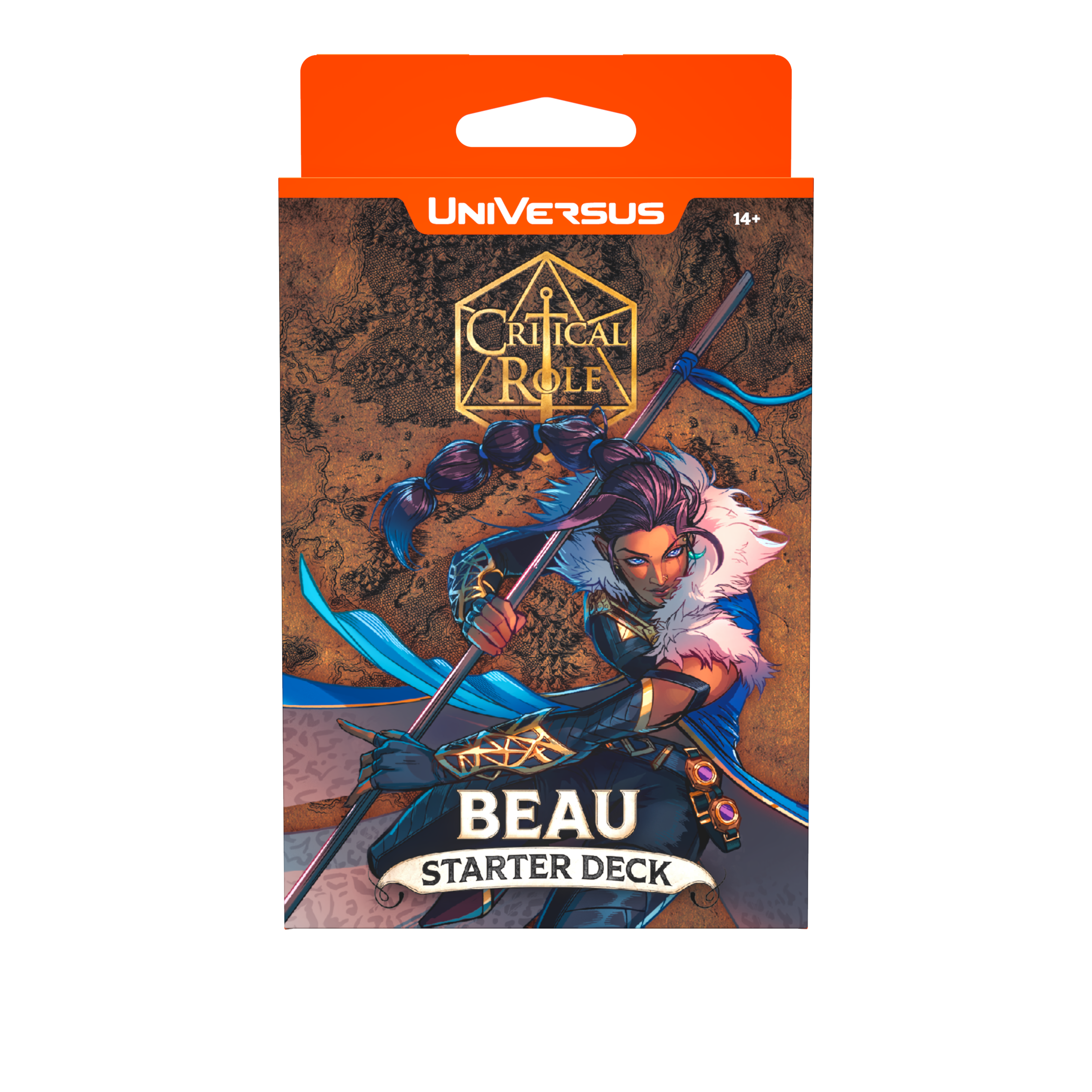 UniVersus CCG: Critical Role Heroes of Exandria- Starter Deck Display- Beau & Percy (8 Decks) | 810155271862