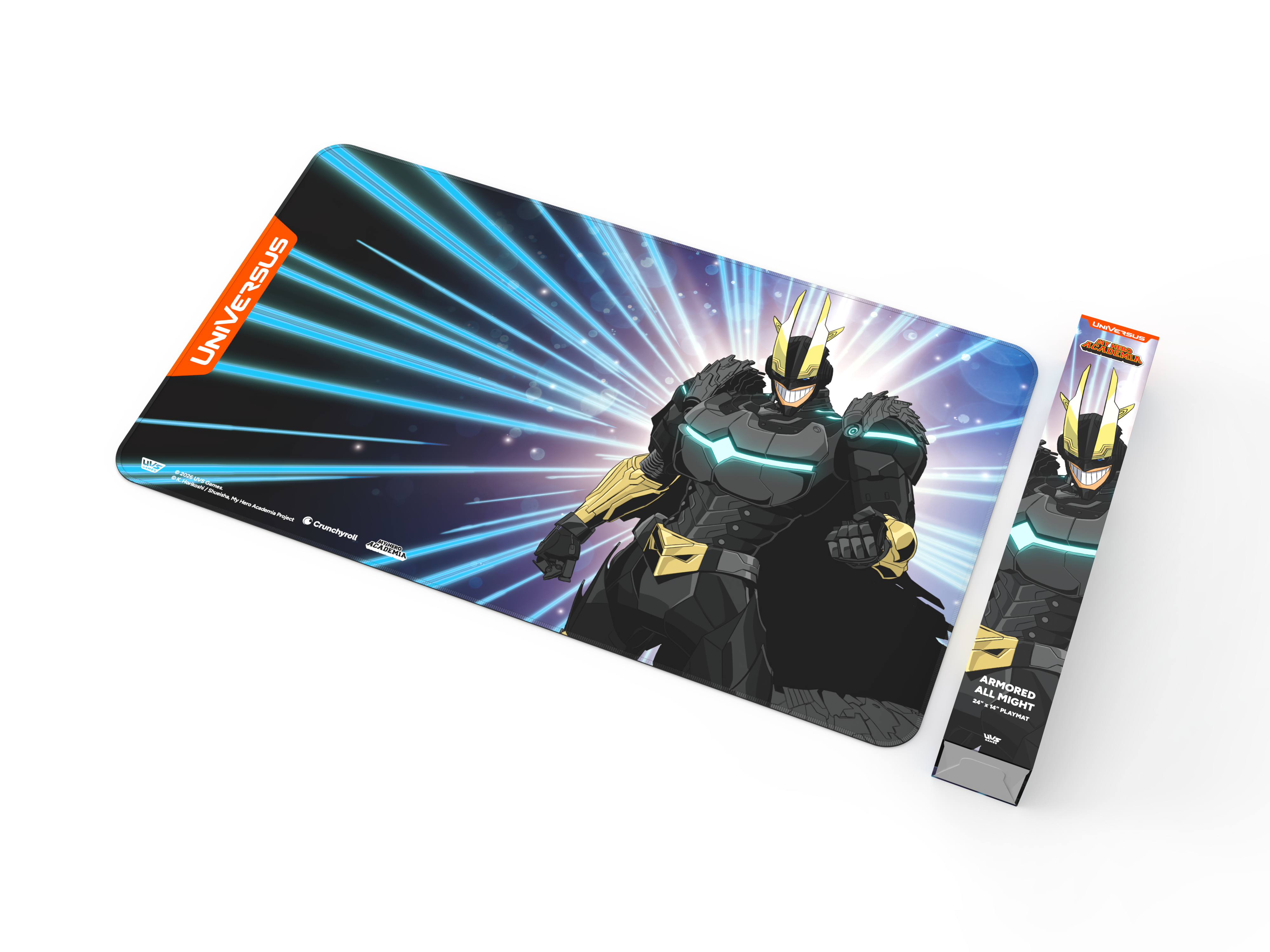 MY HERO ACADEMIA CCG FINAL BATTLE PLAYMAT ARMORED ALL MIGHT | 810155275433
