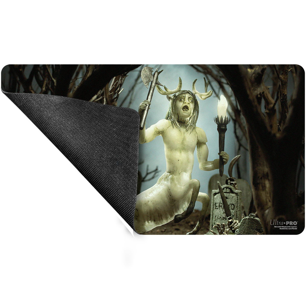 UP PLAYMAT MTG SECRET LAIR MARCH 2024 DIABOLICAL DIORAMAS KARADOR, GHOST CHIEFTAIN | 074427383404