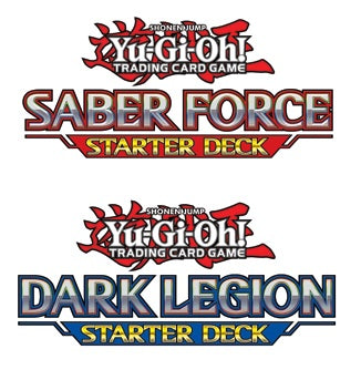 YGO FRENCH SABER FORCE & DARK LEGION STARTER DECKS | 4012927443286