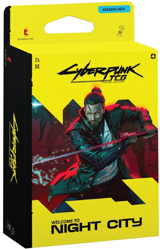 CYBERPUNK TCG: RETAIL STARTER DECK EMBRACING POWER 6CT DISPLAY