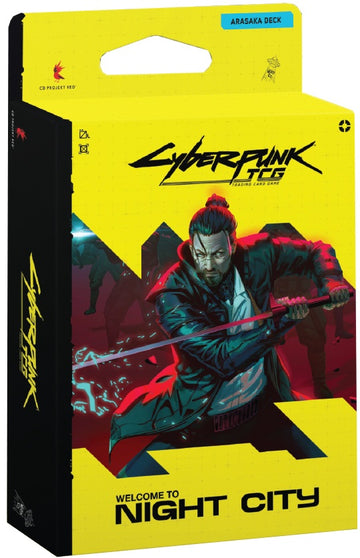 CYBERPUNK TCG: RETAIL STARTER DECK EMBRACING POWER 6CT DISPLAY
