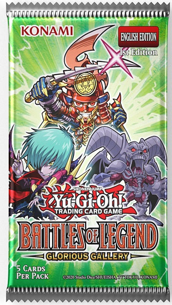 YGO BATTLES OF LEGEND GLORIOUS GALLERY BOOSTER | 083717871941