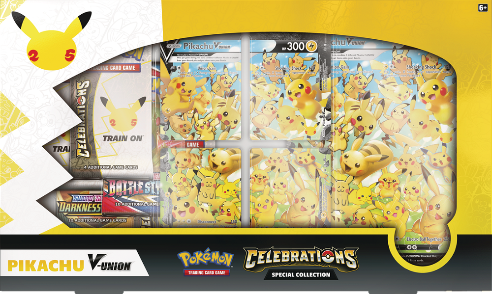 Pokemon TCG: Celebrations Collections - Pikachu V-Union | 820650809156