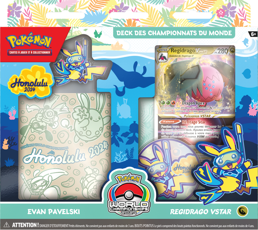 POKEMON FRENCH WORLD CHAMPIONSHIPS DECK 2024 | 196214106734