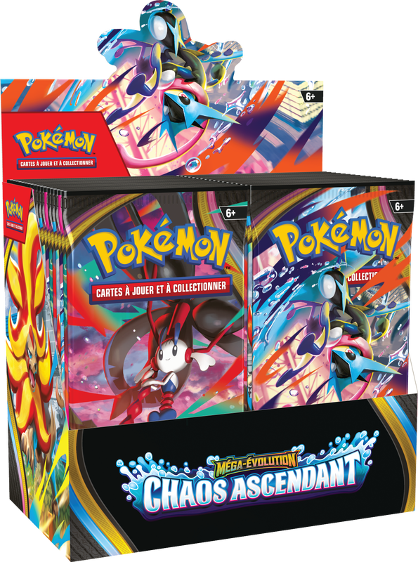 POKEMON FRENCH ME04 CHAOS RISING BOOSTER | 196214141063