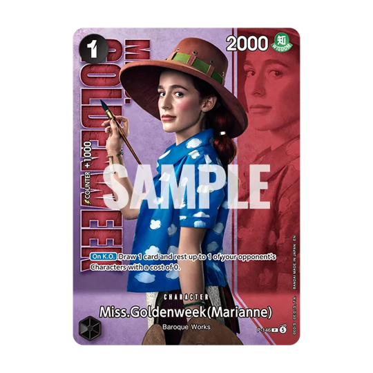 ONE PIECE CG PREMIUM CARD COLLECTION LIVE ACTION EDITION VOL.2 BAROQUE WORKS | 810199504742