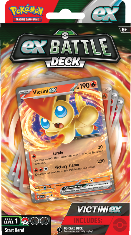 POKEMON BATTLE DECKS VICTINI EX/MIRAIDON EX | 820650857546