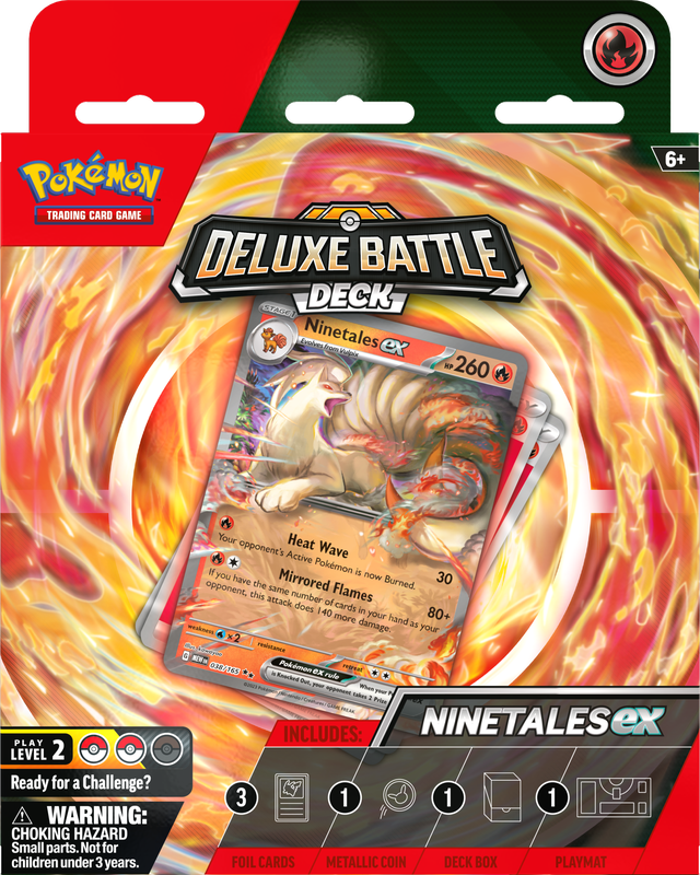POKEMON DELUXE BATTLE DECKS NINETALES/ZAPDOS EX (6 | 820650856006