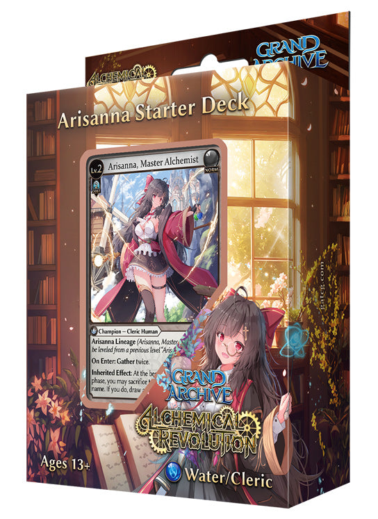 Grand Archive TCG: Alchemical Revolution- Starter Deck Display | 655471701583