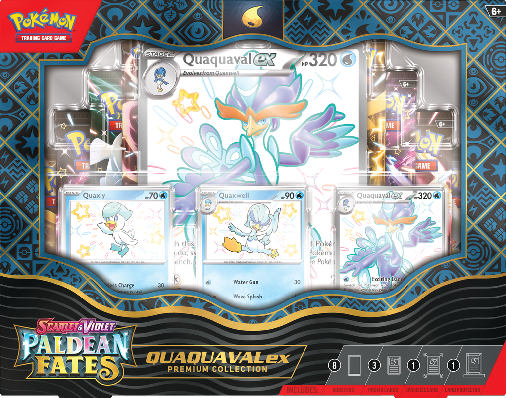 POKEMON SV4.5 PALDEAN FATES EX PREMIUM COLLECTION | 820650856341